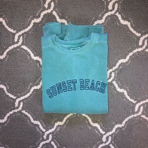 Sunset Beach Comfort Colors Crew Neck
